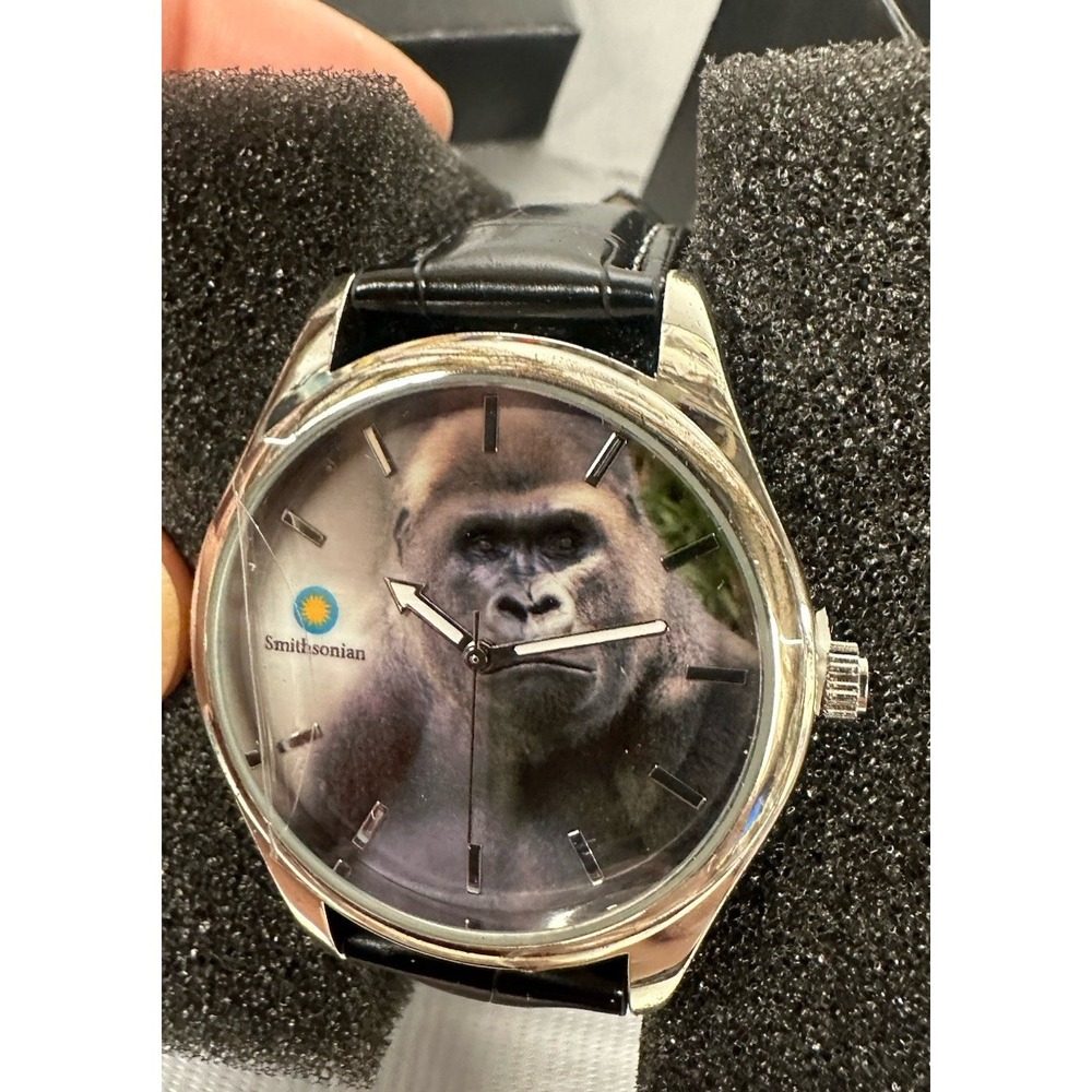 Game Time Smithsonian Gorilla Men's Watch Black New Purchased for $129